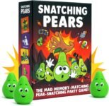 Snatching Pears! – The Hilarious Memory-Matching, Pear-Snatching Party Game | Family Board Game for Kids, Teens & Adults | 2-6 Players, Age 7+