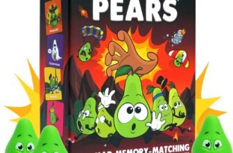 Snatching Pears! – The Hilarious Memory-Matching, Pear-Snatching Party Game | Family Board Game for Kids, Teens & Adults | 2-6 Players, Age 7+