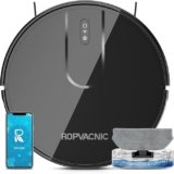 ROPVACNIC Robot Vacuum & Mop Combo with 5200Pa Suction