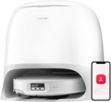 Ultra Slim Robot Vacuum & Mop with AI Obstacle Detection and Self-Cleaning Dock