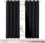 NICETOWN Blackout Curtains – Full Light Blocking Thermal Drapes