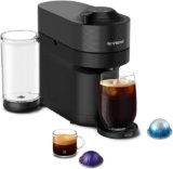 Nespresso Vertuo Pop+ Coffee & Espresso Machine – Liquorice Black