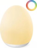 JolyWell Rechargeable Egg-Shaped Night Light for Kids