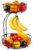 2-Tier Fruit Basket with Banana Hanger – Space-Saving Organizer