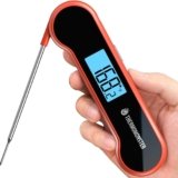 Instant Read Digital Meat Thermometer – 0.5 Second Precise Food Thermometer for BBQ, Grill and Oven