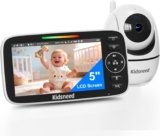 Kidsneed 5″ 720P Video Baby Monitor – No WiFi, 48H Battery