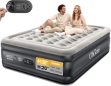 OhGeni Queen Air Mattress – Inflatable Bed with Built-in Pump