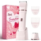 Cordless Bikini & Body Trimmer for Women Waterproof Electric Shaver