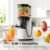 3-in-1 Cold Press Juicer with Extra-Large Feed Chute 100oz Capacity