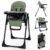 Kinder King Adjustable Convertible High Chair – Green