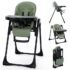 Cowiewie 3-in-1 Convertible Wooden High Chair – Grey