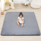 Thick Baby Floor Play Mat – 50×50 Cushioned Foam for Tummy Time