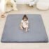 comehealthy Baby Play Mat – 50×50 Vegan Leather Cushioned Floor Mat