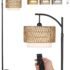 Dimmable Modern Floor Lamp with Linen Shade – 1000 Lumens