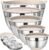 Umite Chef 8-Piece Stainless Steel Mixing Bowl Set – Airtight Lids