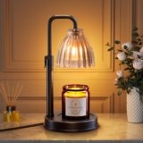 Adjustable Candle Warmer Lamp with Timer & Dimmer Control