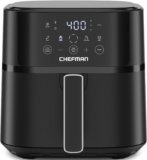 Chefman 6QT Compact Air Fryer with Hi-Fry Technology – Black