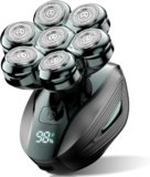 7D Floating Electric Head Shaver – Wet & Dry