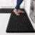 2-Pack Anti-Fatigue Kitchen Mats – Cushioned Non-Slip Rugs (Black)