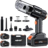 Portable 35000Pa Cordless Car Vacuum & Blower High Power Handheld Cleaner