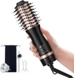 Slopehill 1000W Mini Travel Hot Air Hair Dryer Brush Dual Voltage