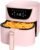 Paris Hilton 6-Quart Air Fryer – 8-in-1 Touchscreen, Pink