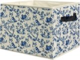 Vintage Blue Corgi Storage Bin – Collapsible with Handles