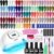 JODSONE Gel Nail Polish Kit with UV Lamp – 32 Colors