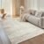 Ultra-Soft Washable Area Rug – Retro Low-Pile Carpet