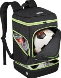 Soccer Backpack with Ball Holder Water Resistant Sports Equipment Bag