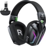 Wireless Gaming Headset – 2.4GHz and Bluetooth Over-Ear Headphones for Xbox, PS5, PC and Switch