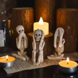 Halloween Skeleton Desktop Decoration Deal | Spooky Holiday Home Ornament