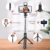 Wireless Selfie Stick Tripod with LED Light & Bluetooth Remote