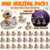 Mini Halloween Skull Ducks Deal | Tiny Gothic Skeleton Resin Decorations
