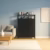 MCQ TV Stand Deal | Wooden Top Cabinet with 8 Fabric Drawers & Charging Station