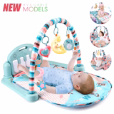 Baby Piano Play Gym – Music Fitness Activity Mat for Infants