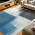 Brown Coffee Geometric Rug Deal | Soft Modern Area Rug