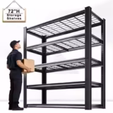 Nnovaroom Adjustable Metal Shelving Rack – Heavy Duty Storage