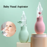 Baby Nasal Aspirator – Soft Silicone Anti-Backflow Nose Cleaner