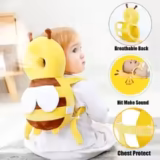 Little Bee Baby Head Protection Pillow – Soft Anti-Fall Safety Pad