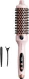 1.5 Inch Thermal Blowout Heated Round Brush Pink Tourmaline Ceramic Styling Brush